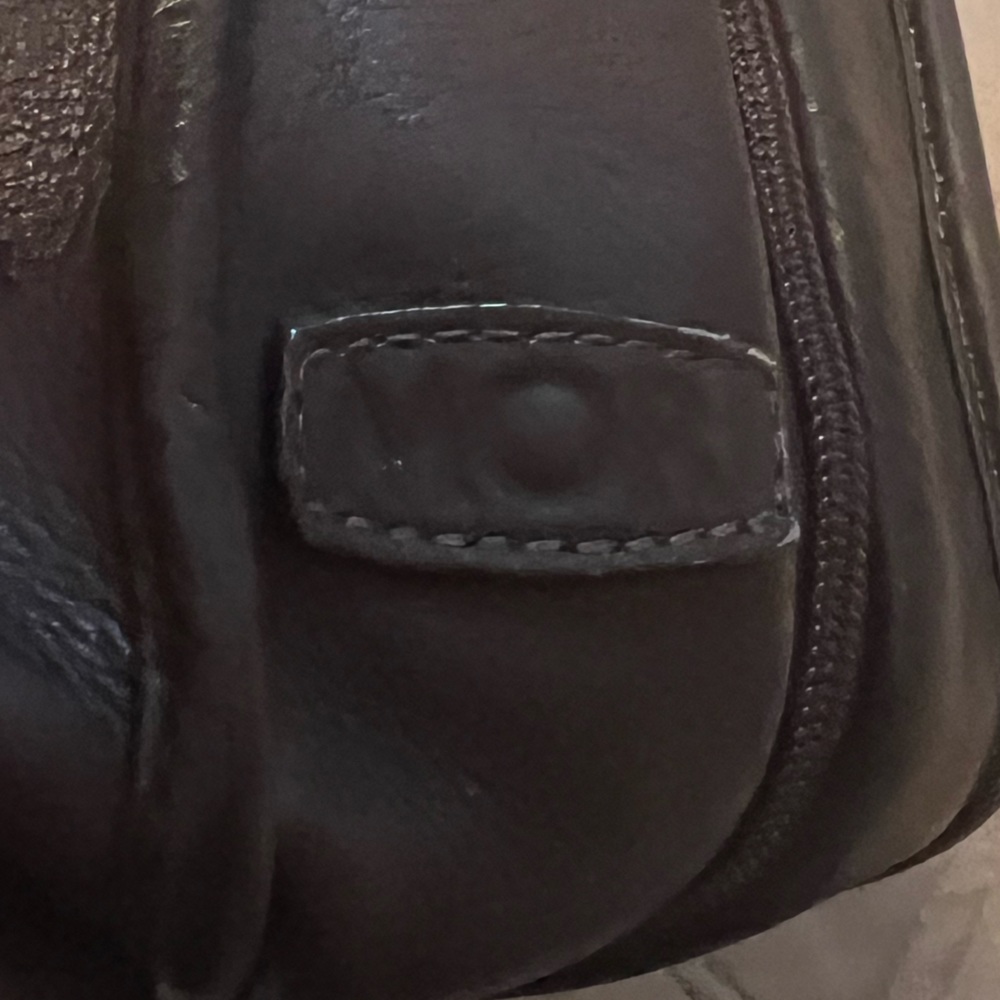 Mori Brown Leather Multi-pocket Briefcase made in Columbia High Quality - Picture 5 of 9